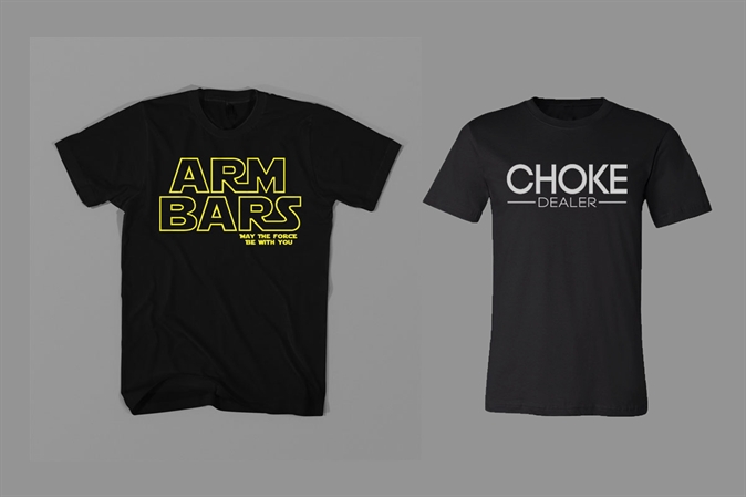 Choke Dealer  Arm Bars T-Shirt 2pack